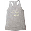 ich hab eine sch&ouml;ne tochter Racerback Tank