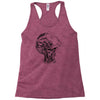 robot girl machine Racerback Tank