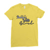 text effect 7 Ladies Fitted T-Shirt