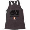 smell of christmas in the morning Racerback Tank