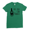 can i dance Ladies Fitted T-Shirt