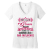 They Call Me Gran Partner In Crime Funny Women's V-Neck T-Shirt