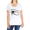 eye of horus Ladies Curvy T-Shirt