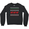 cow christmas Crewneck Sweatshirt