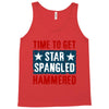 star spangled hammered Tank Top