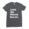 Jude JB Willem Malcolm Ladies Fitted T-Shirt