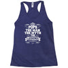 Pops The Man The Myth The Legend Racerback Tank
