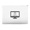 keep calm and watch gilmore girls Accessory Pouches