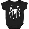 black funny glow in dark glowing Baby Bodysuit