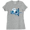 night owl Ladies Fitted T-Shirt