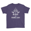 the best teachers are born in february Youth Tee