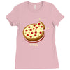 pizza Ladies Fitted T-Shirt