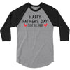 Happy Father's Day I Love Daddy Onesie-Father's Day 3/4 Sleeve Shirt