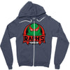 raphs fight club Zipper Hoodie