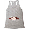December Peeking Out Baby Girl Racerback Tank