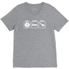 eat sleep scuba dive V-Neck Tee