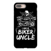 You Cant Scare Me I am Biker Uncle iPhone 8 Plus