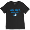 Go Like Yourself V-Neck Tee