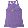 LGBT Heartbeat Racerback Tank
