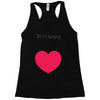 We're Hungry with Heart Racerback Tank