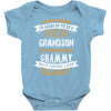 Super Cool Grandson Of A Freaking Awesome Grammy Baby Onesie