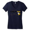 Mom to Bee Unknown Gender Women's V-Neck T-Shirt