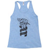 never stop fighting spirit Racerback Tank