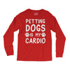 pet dog ladies slogan Long Sleeve Shirts