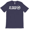 no photos please camera T-Shirt