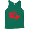 Canada Continent Roots Tank Top