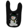 christmas snowman Baby Bibs