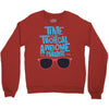 time to go tropical awesome paradise Crewneck Sweatshirt
