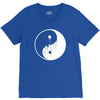 dripping ying yang V-Neck Tee