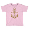 anchored faith Toddler T-shirt