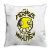 perfect day for mayhem Throw Pillow