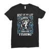 wasted my life Ladies Fitted T-Shirt