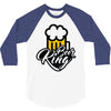 beer king 3/4 Sleeve Shirt