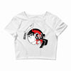 samurai jack and aku yin yang Crop Top