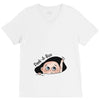 Peek a Boo V-Neck Tee