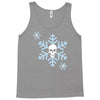 skull snowflakes alternative christmas jumper Tank Top