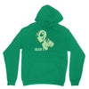alien believe space sci fi ufo nerd Unisex Hoodie