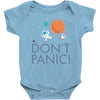 spacex don't panic in space Baby Bodysuit