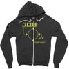 scouter saiyan Zipper Hoodie