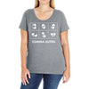 comma sutra Ladies Curvy T-Shirt