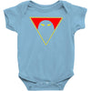 space ghost men's cool Baby Onesie