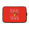 pokemon christmas ugly Laptop sleeve