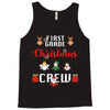 first grade christmas crew Tank Top