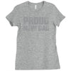 proud new dad Ladies Fitted T-Shirt