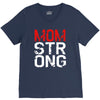 mom strong V-Neck Tee