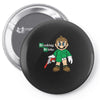 breaking bricks Pin-back button